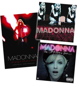 Win a Bundle of Madonna Live Tour CD/DVDs