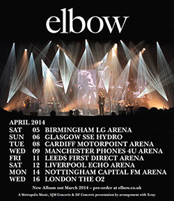 Elbow Announce New Album & UK Arena Tour for 2014