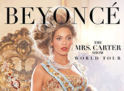Beyoncé - The Mrs Carter Show - 2013 UK Tour