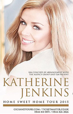 Katherine Jenkins - 2015 UK Tour Poster
