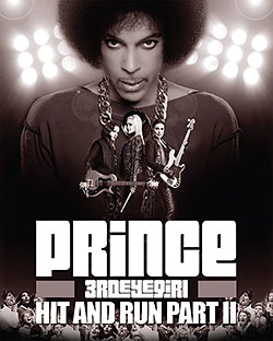 Prince 2014 UK Arena Tour Poster