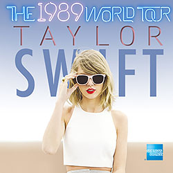 Taylor Swift - 2015 UK Tour Poster